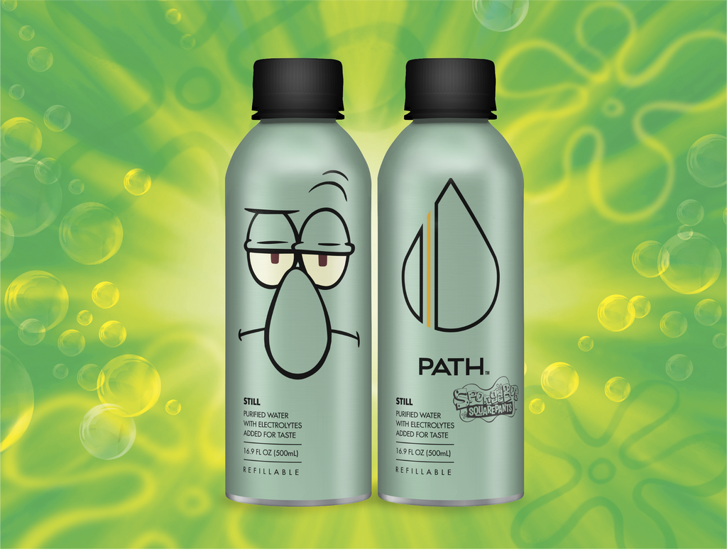 Squidward PATH Bottle